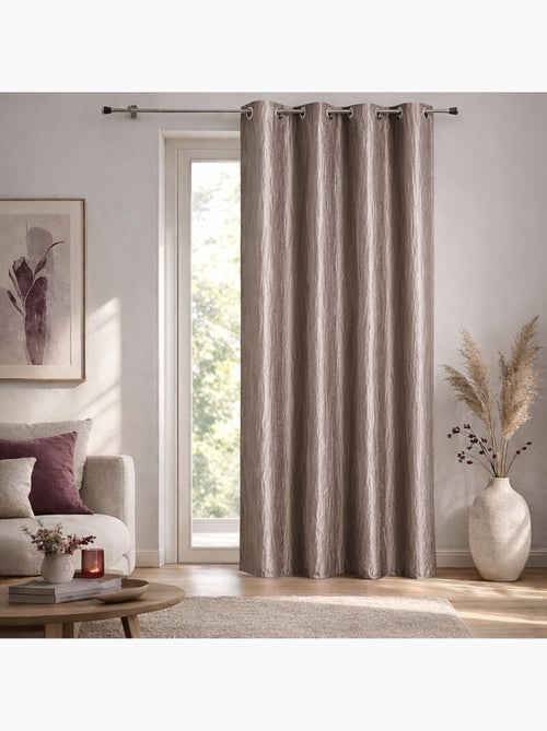 Cortina en Tafetán Arrugado - Kiabi