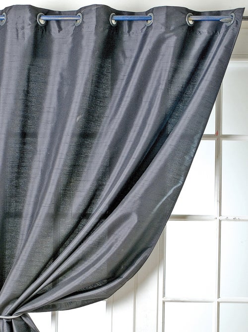 Cortina en tafetán shantung efecto seda - Kiabi