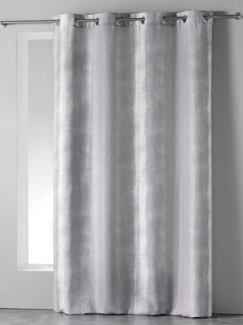 Cortina estampada efecto helado - Kiabi