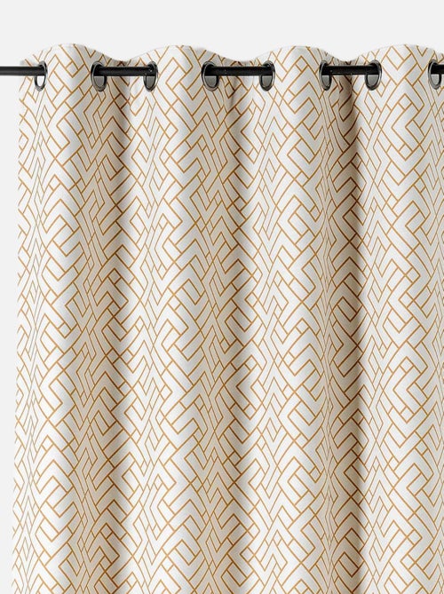 Cortina estampada, gruesa y aislante - Kiabi