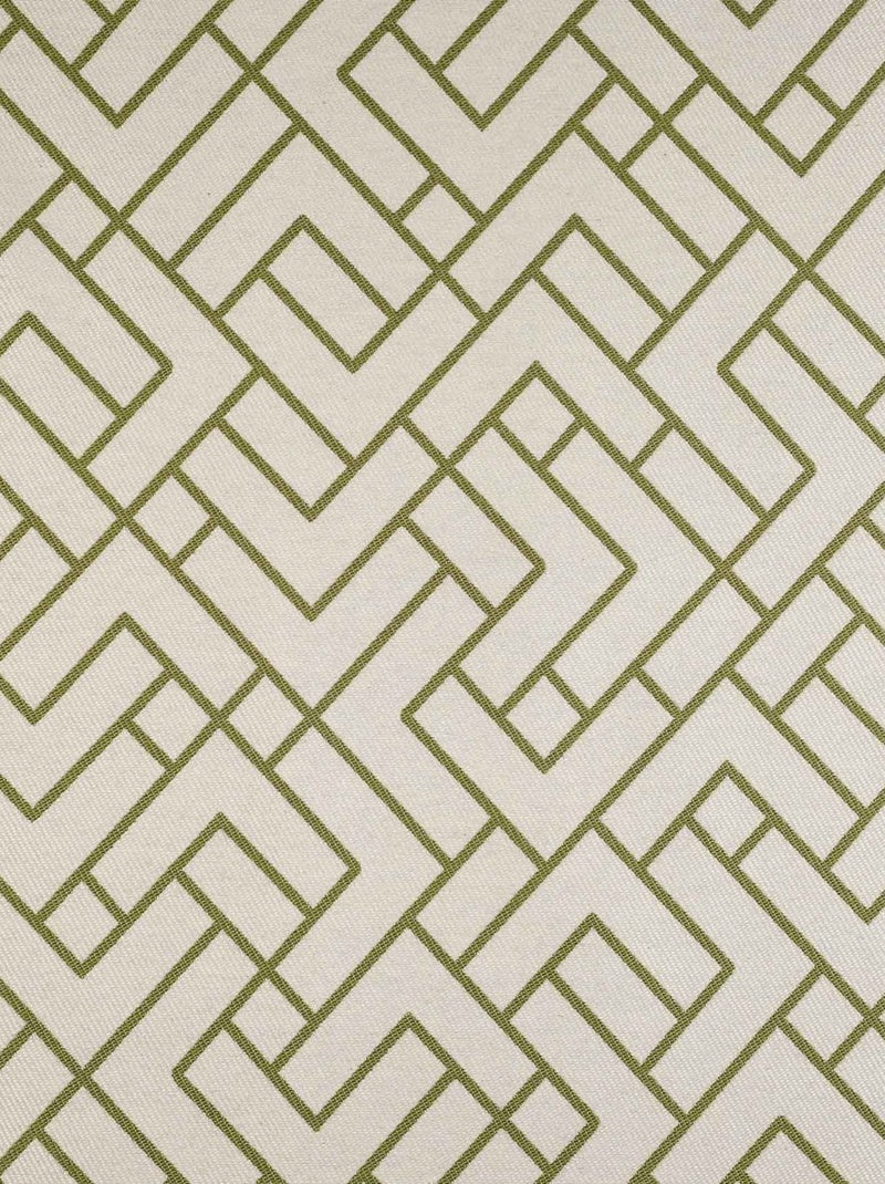 Cortina estampada, gruesa y aislante Verde oliva - Kiabi