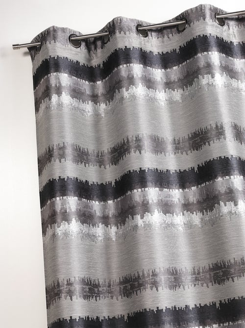 Cortina étnica de Jacquard a rayas horizontales - Kiabi