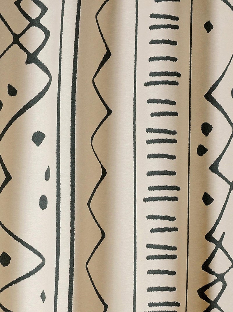 Cortina étnica Negro - Kiabi
