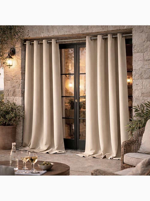 Cortina exterior de tejido hidrófugo - Kiabi