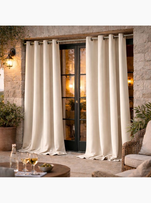 Cortina exterior de tejido hidrófugo - Kiabi