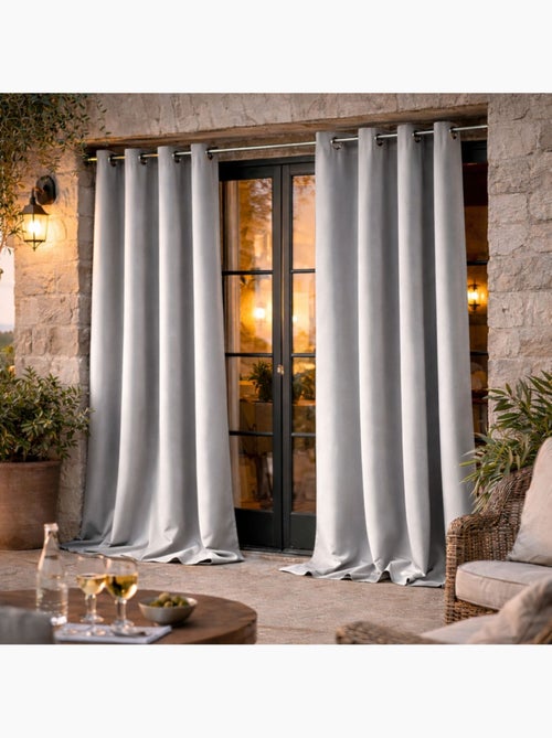 Cortina exterior de tejido hidrófugo - Kiabi