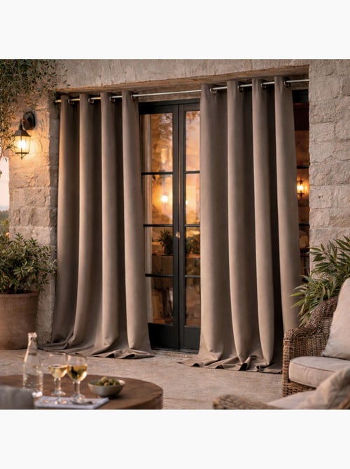 Cortina exterior de tejido hidrófugo - Kiabi