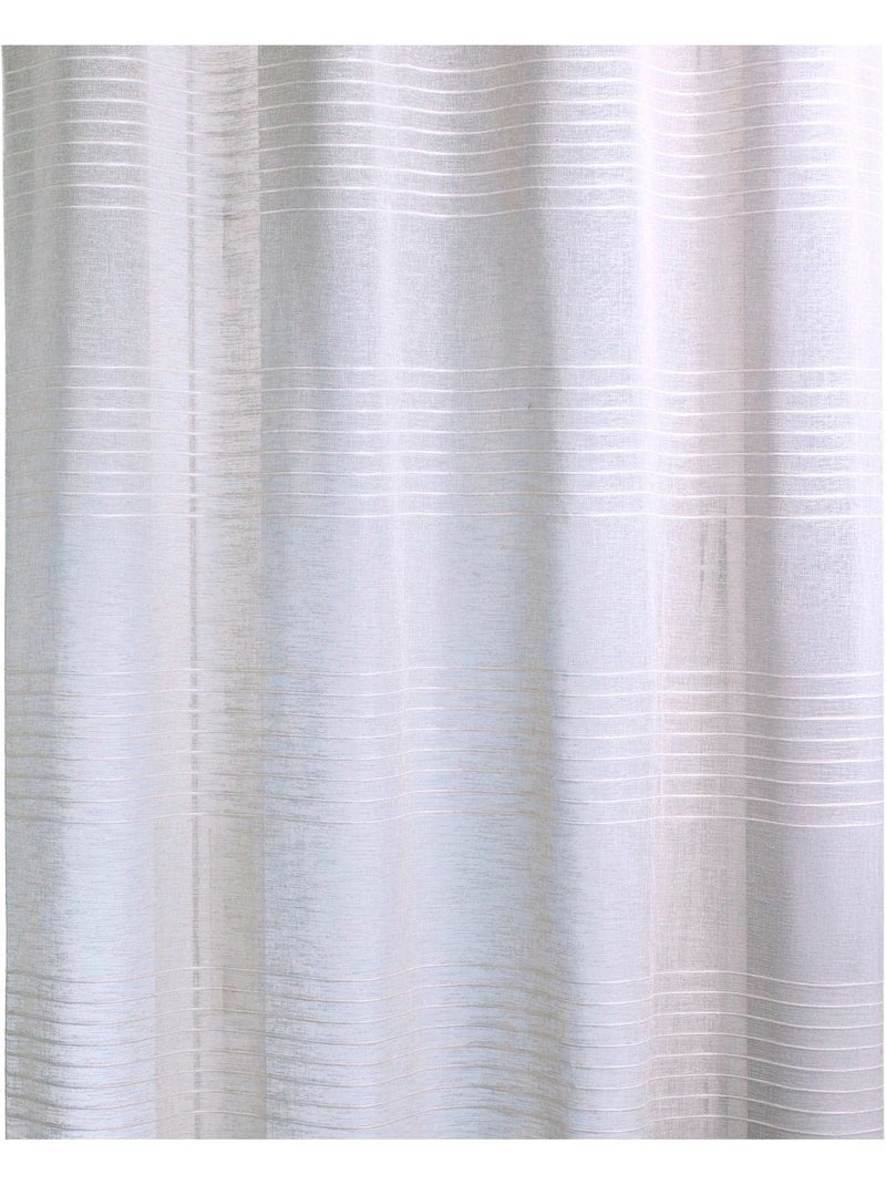 Cortina Fantasía Rayada Beige - Kiabi