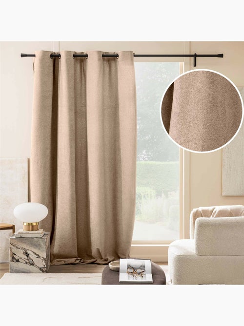 Cortina filtrante con ojales – bucle lisa winony - Kiabi Cortina filtrante con ojales – bucle lisa winony - Kiabi