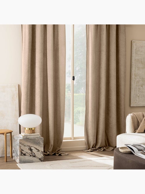 Cortina filtrante con ojales – bucle lisa winony - Kiabi Cortina filtrante con ojales – bucle lisa winony - Kiabi