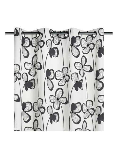 Cortina floral gráfica moderna - Kiabi