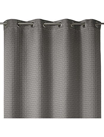 Cortina gruesa en Jacquard Lisa con Relieves