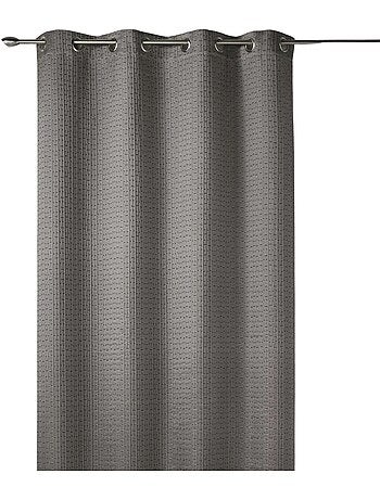 Cortina gruesa en Jacquard Lisa con Relieves