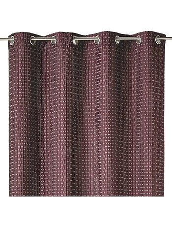 Cortina gruesa en Jacquard Lisa con Relieves
