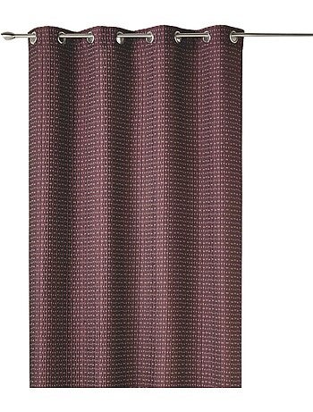 Cortina gruesa en Jacquard Lisa con Relieves