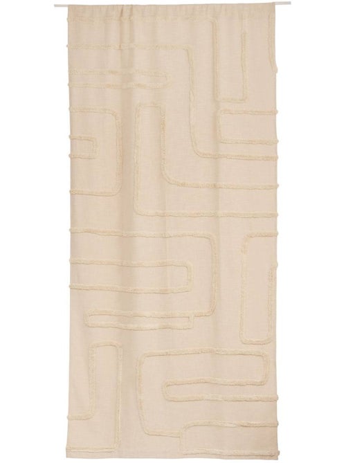 Cortina hawki 130 x 260 cm, blanca - Kiabi Cortina hawki 130 x 260 cm, blanca - Kiabi