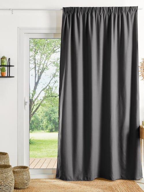 Cortina ignífuga M1 con fruncidos - Kiabi