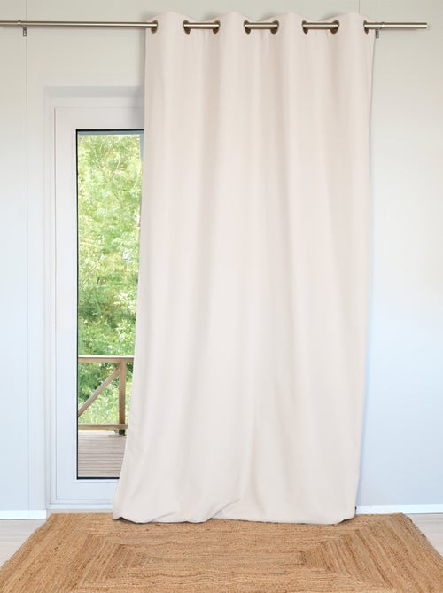 Cortina ignífuga M1 con ojales - Kiabi