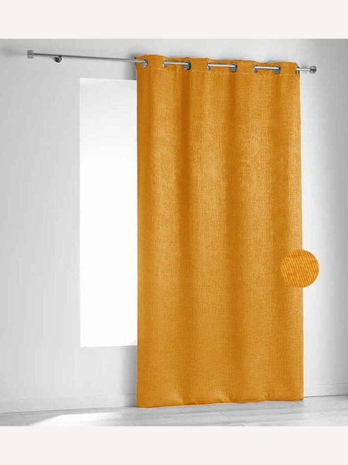 Cortina ignífuga M1 de terciopelo color fiordo - Kiabi Cortina ignífuga M1 de terciopelo color fiordo - Kiabi