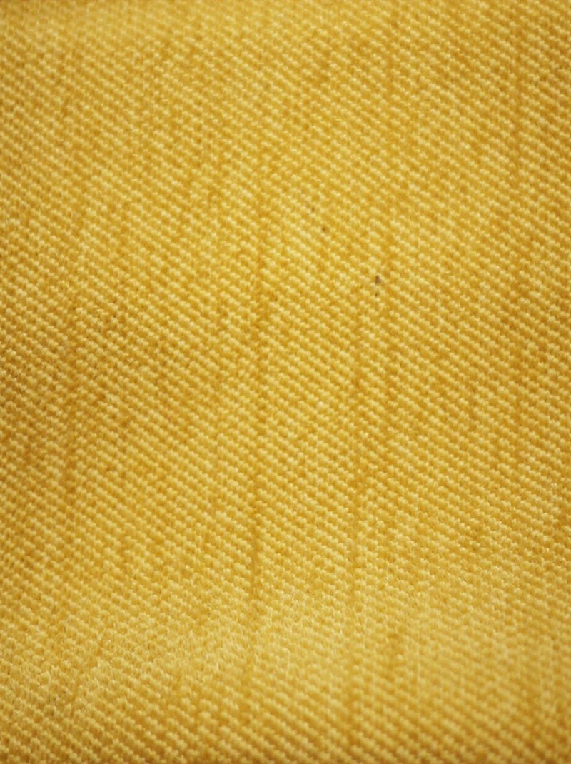 Cortina ignífuga M1 de terciopelo color fiordo Amarillo - Kiabi