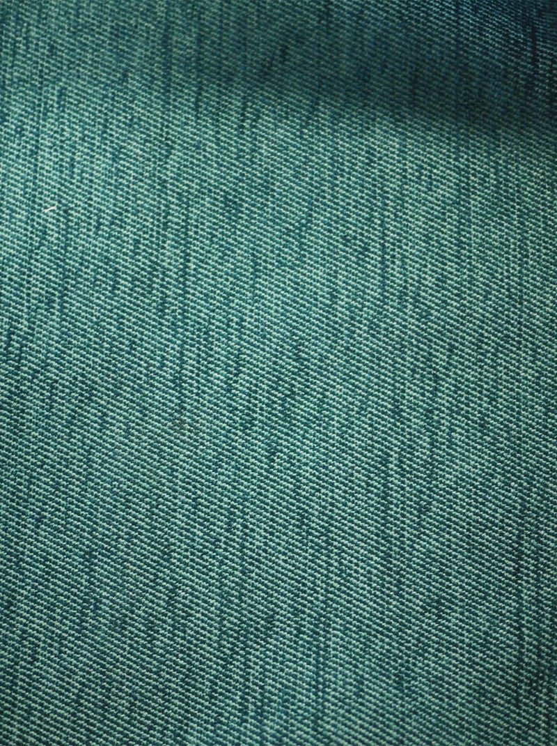Cortina ignífuga M1 de terciopelo color fiordo Azul petróleo - Kiabi