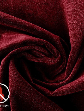 Cortina ignífuga M1 de terciopelo de alta calidad