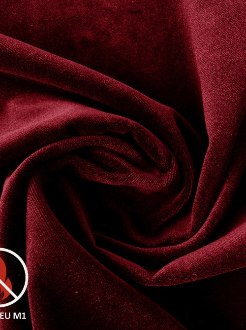 Cortina ignífuga M1 de terciopelo de alta calidad - Kiabi