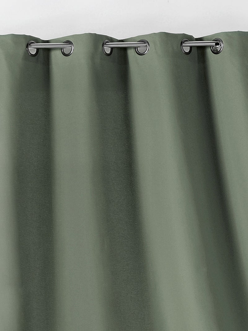 Cortina impermeable para exteriores Verde oliva - Kiabi