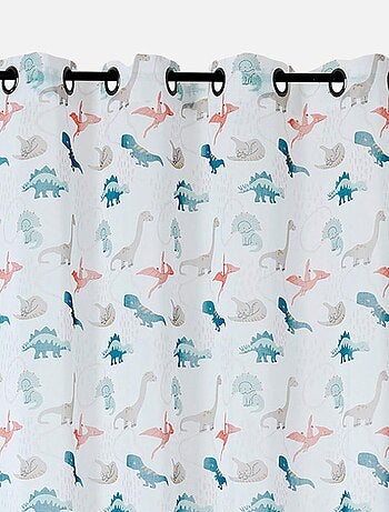 Cortina infantil de dinosaurios