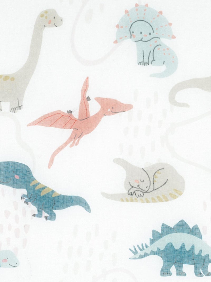 Cortina infantil de dinosaurios Blanco - Kiabi