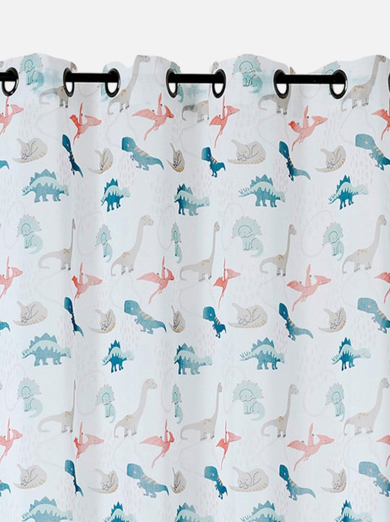 Cortina infantil dinosaurio Blanco - Kiabi
