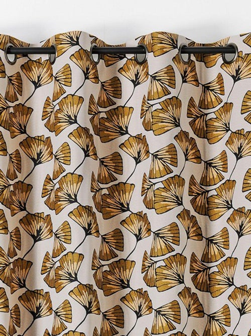 Cortina Jacquard Biloba - Kiabi