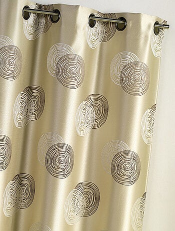Cortina Jacquard 'Círculos Superpuestos'