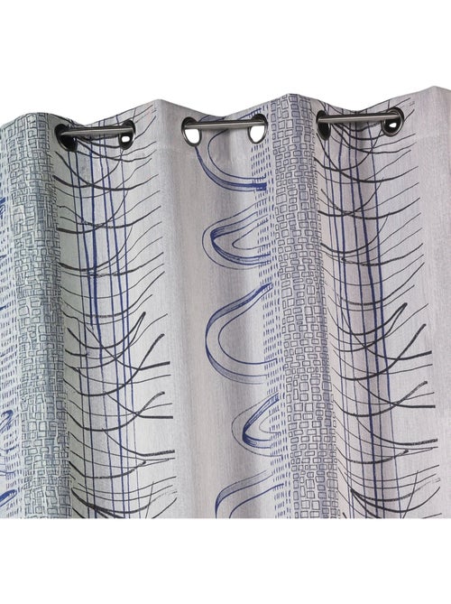 Cortina jacquard estampado gráfico - Kiabi Cortina jacquard estampado gráfico - Kiabi