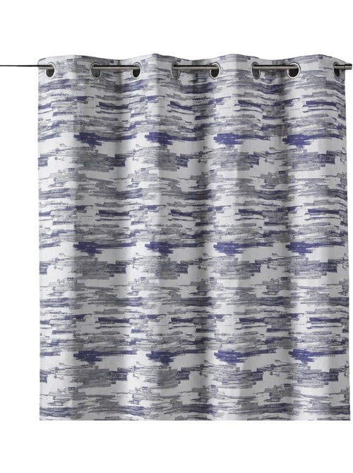 Cortina jacquard estampado militar - Kiabi