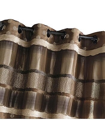 Cortina Jacquard Lunares y Rayas