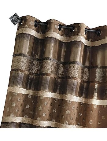 Cortina Jacquard Lunares y Rayas