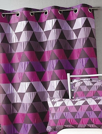 Cortina Jacquard Motivos geométricos