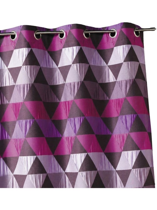Cortina Jacquard Motivos geométricos - Kiabi Cortina Jacquard Motivos geométricos - Kiabi