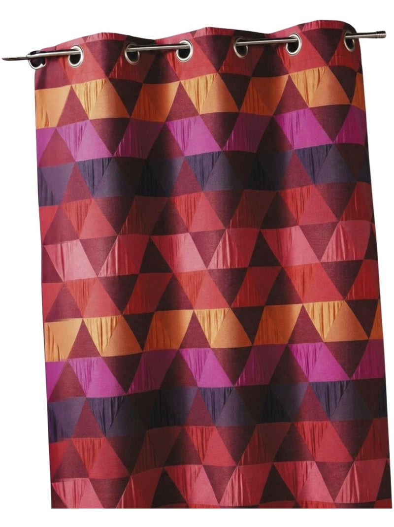 Cortina jacquard triangular Burdeos - Kiabi