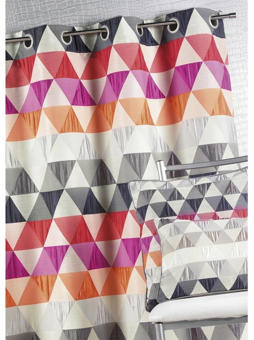 Cortina jacquard triangular - Kiabi Cortina jacquard triangular - Kiabi