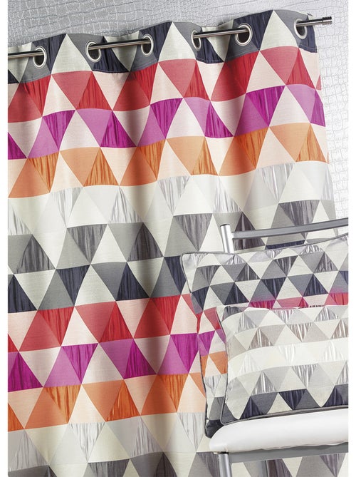 Cortina jacquard triangular - Kiabi Cortina jacquard triangular - Kiabi