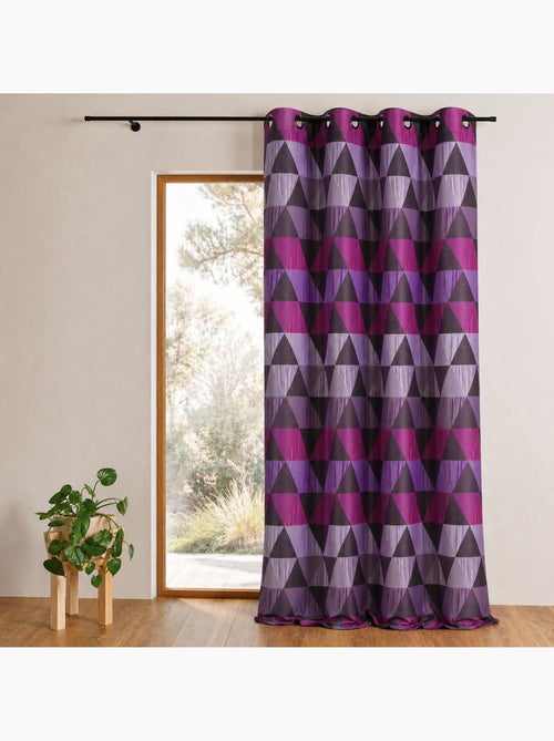 Cortina jacquard triangular - Kiabi Cortina jacquard triangular - Kiabi