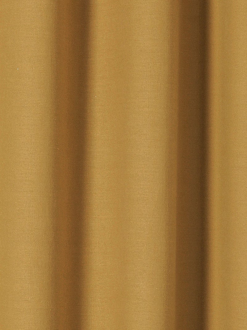 Cortina Libeccio 100% lino Amarillo paja - Kiabi