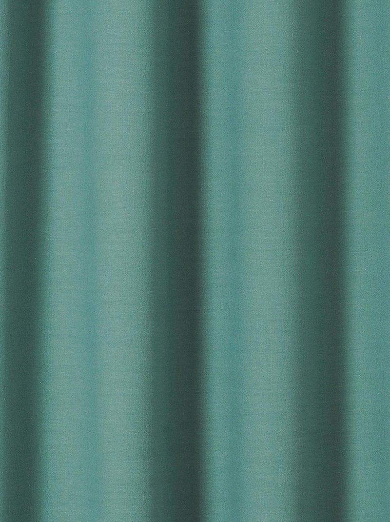 Cortina Libeccio 100% lino Azul petróleo - Kiabi