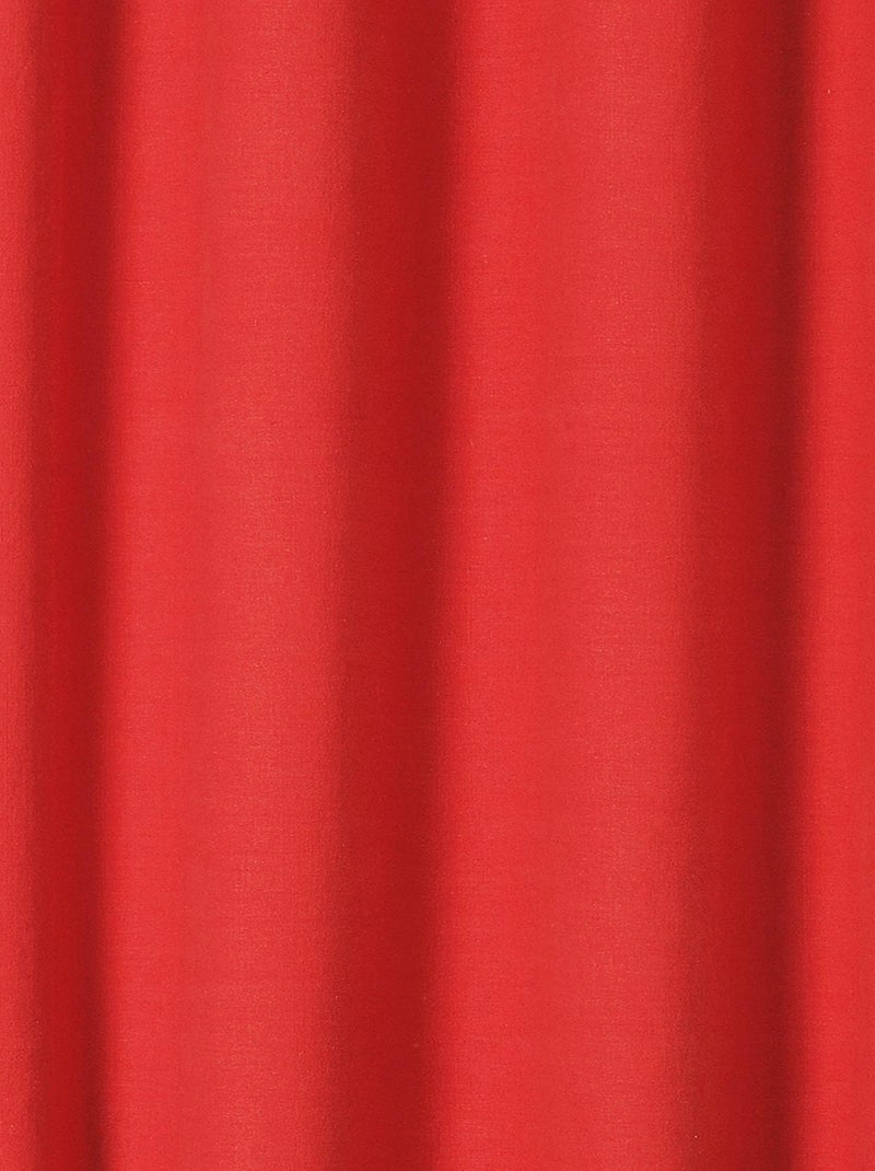 Cortina Libeccio 100% lino Rojo - Kiabi