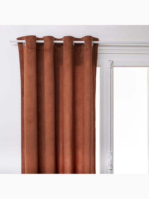Cortina lilou rosa terracota 140x260cm - Kiabi Cortina lilou rosa terracota 140x260cm - Kiabi