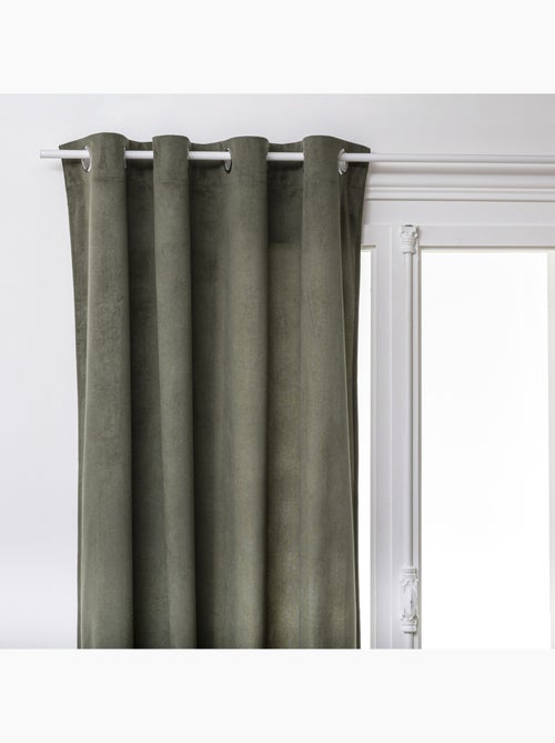Cortina lilou verde caqui 140x260cm - Kiabi Cortina lilou verde caqui 140x260cm - Kiabi