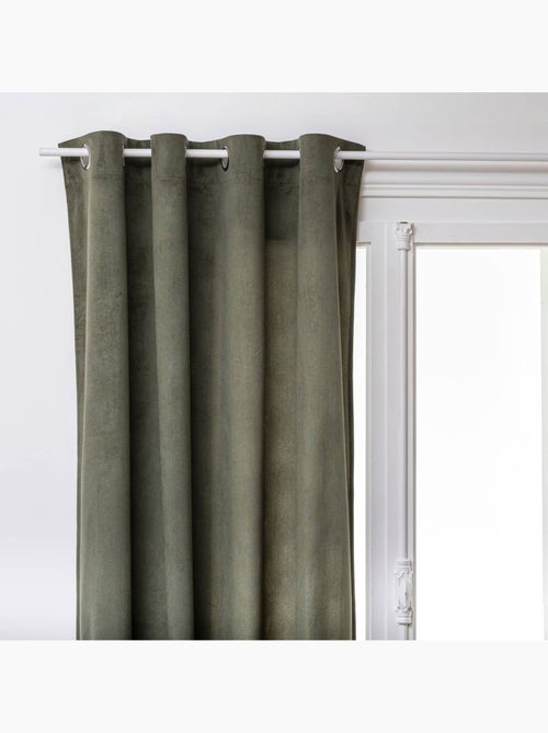 Cortina lilou verde caqui 140x260cm - Kiabi Cortina lilou verde caqui 140x260cm - Kiabi