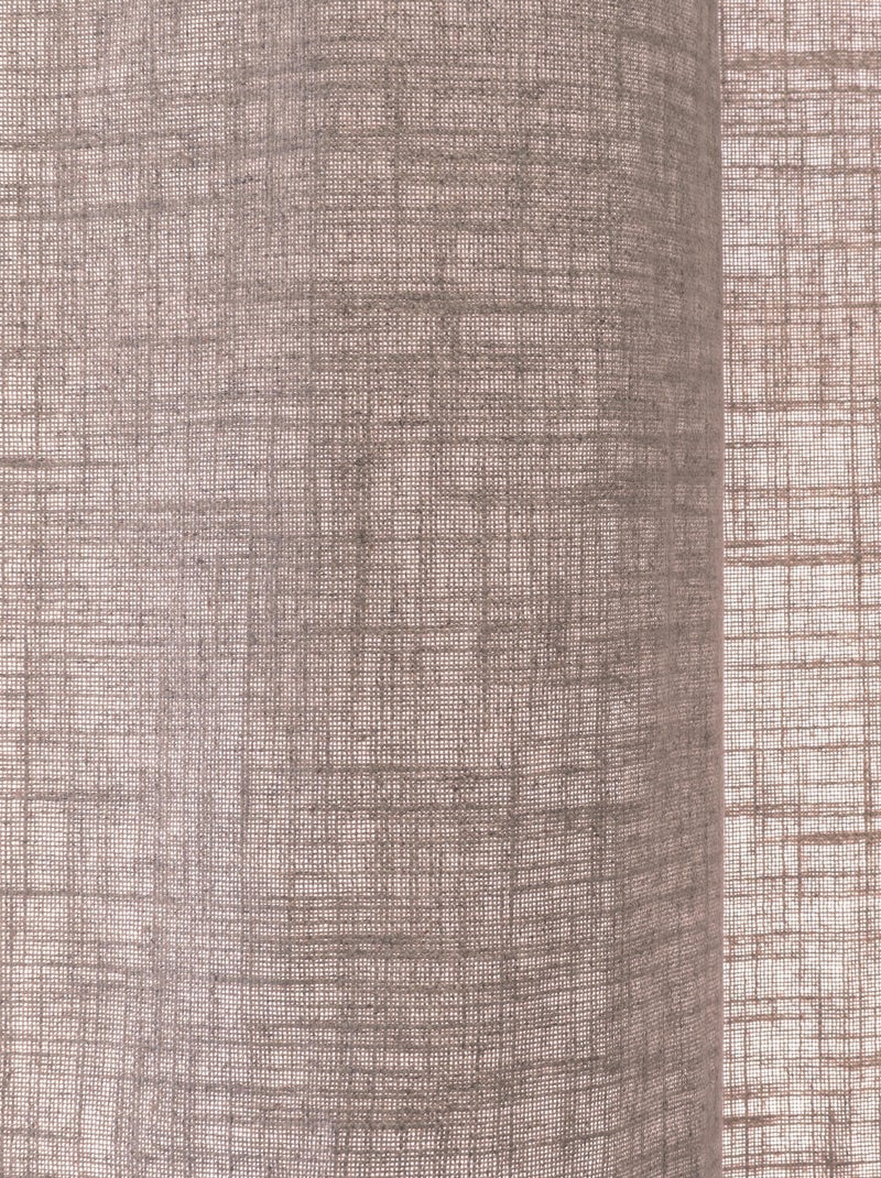 Cortina lino Basic "Happyfriday" Beige - Kiabi